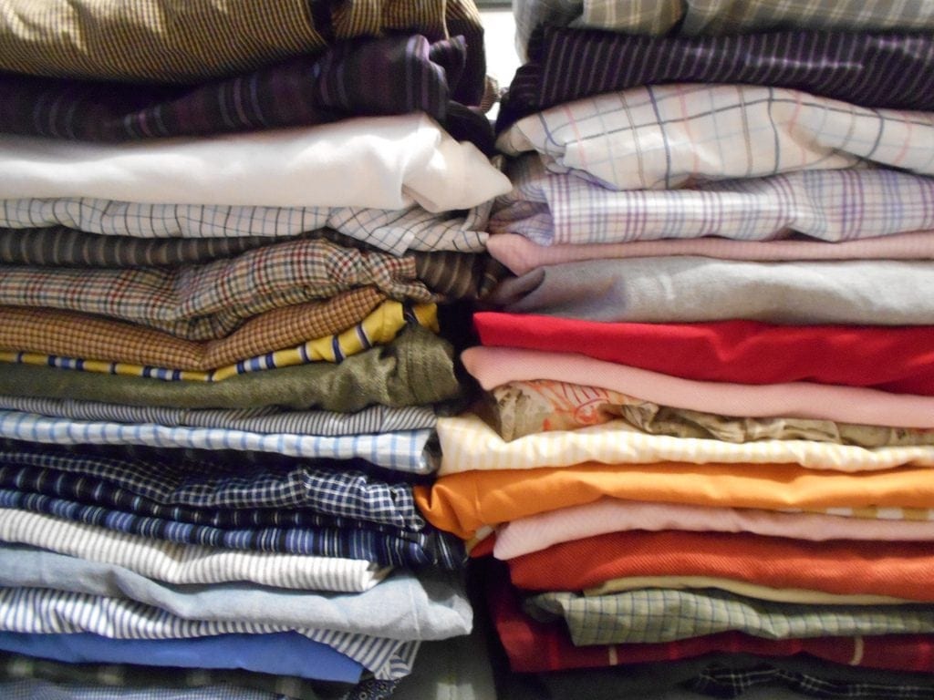 folded clothes